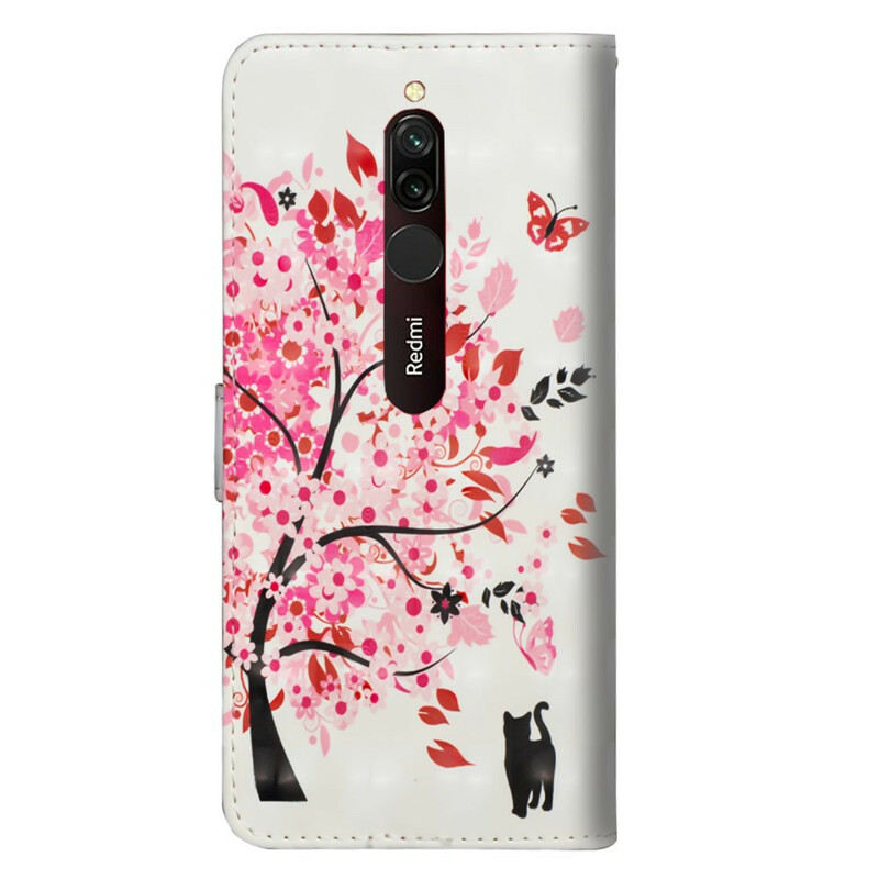 Xiaomi Redmi 8 Tree Case Rosa