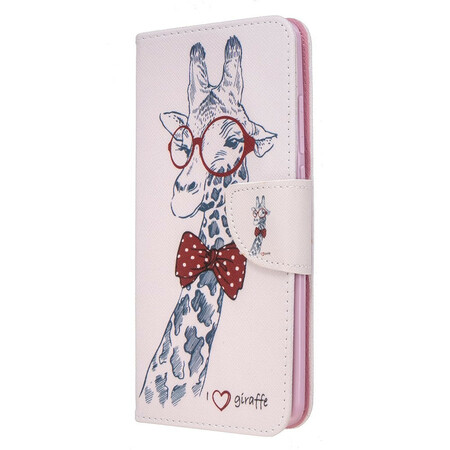Xiaomi Redmi 8 Giraffe Custodia Intello
