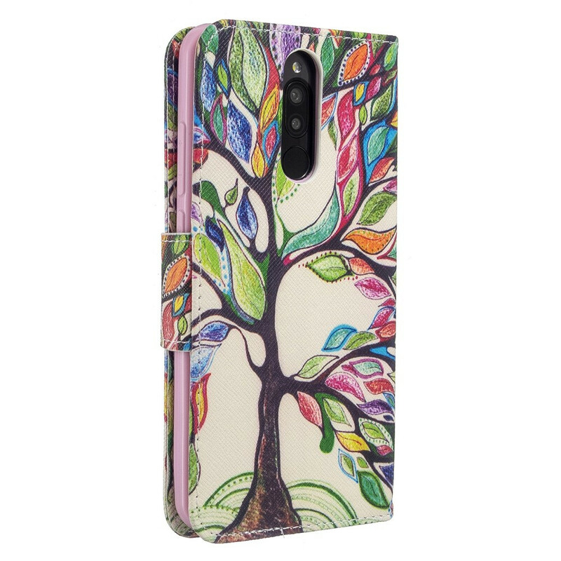 Custodia Xiaomi Redmi 8 Colorful Tree