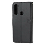 Xiaomi Redmi Note 8T Custodia con cinturino con albero e gufo