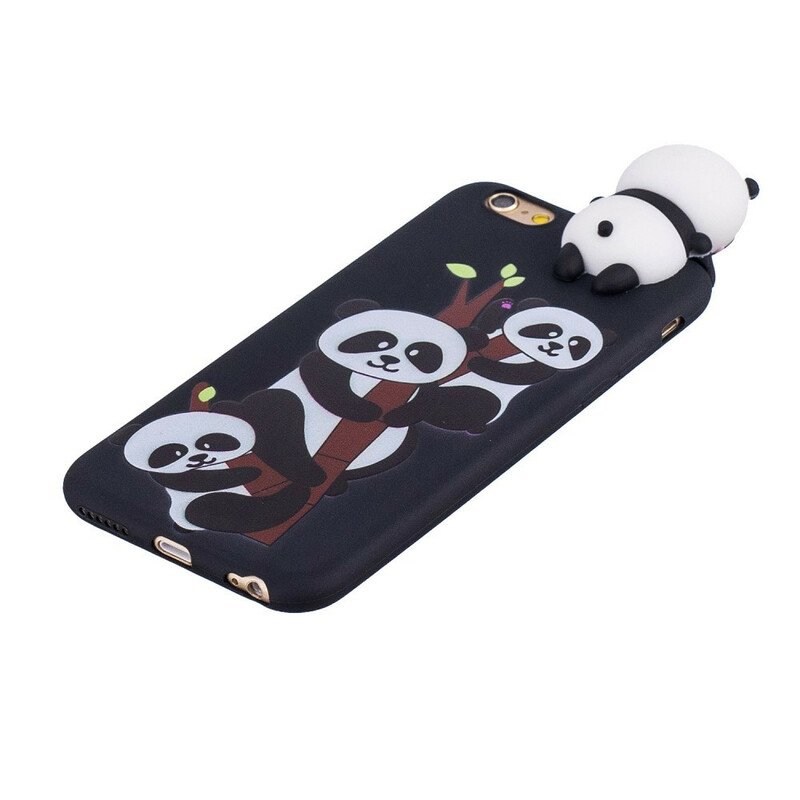Custodia per iPhone 6/6S Eric il Panda 3D