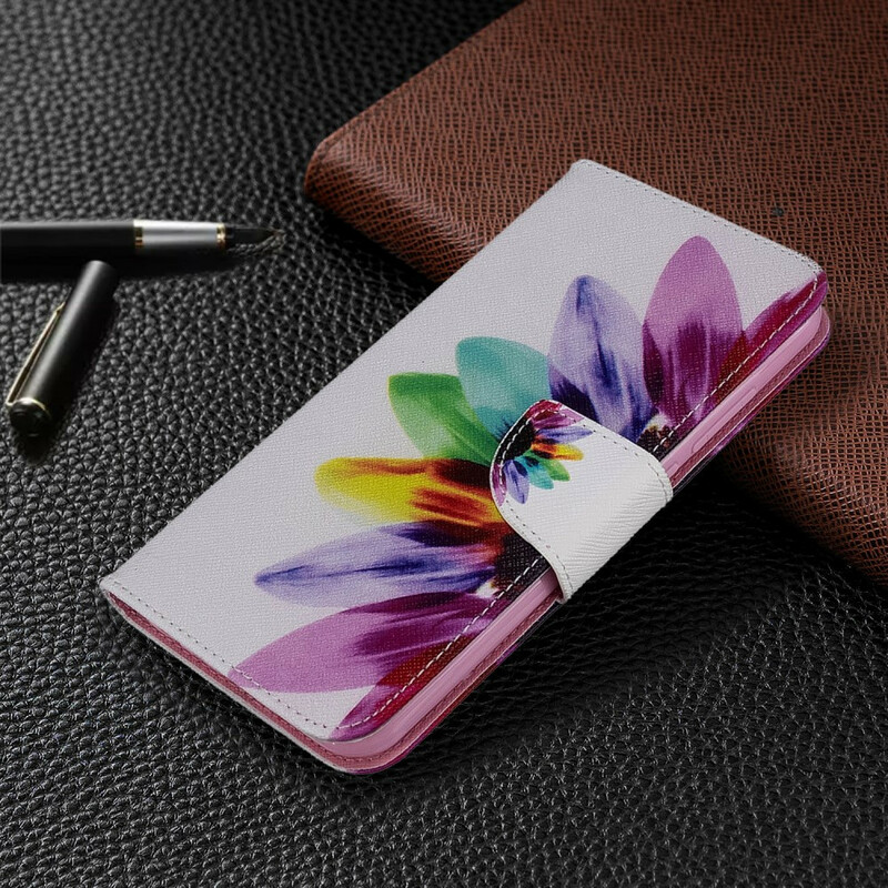 Xiaomi Redmi Note 8T Custodia con fiori acquerello