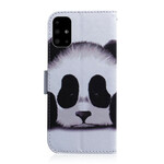 Custodia per Samsung Galaxy A51 Panda Face