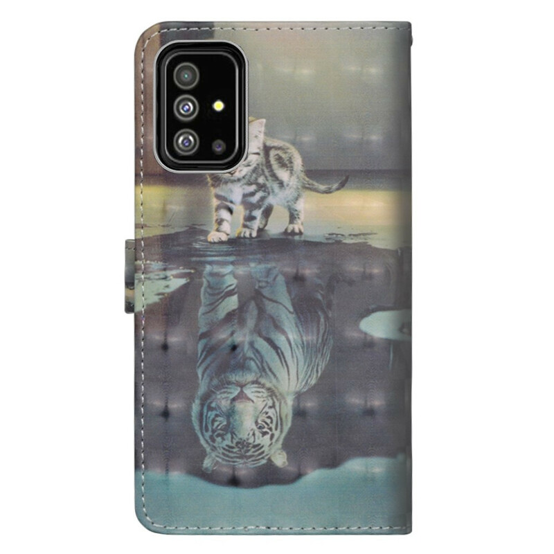 Custodia per Samsung Galaxy A51 Ernest Le Tigre