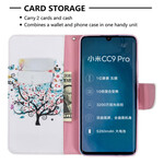 Xiaomi Mi Note 10 Custodia albero fiorito
