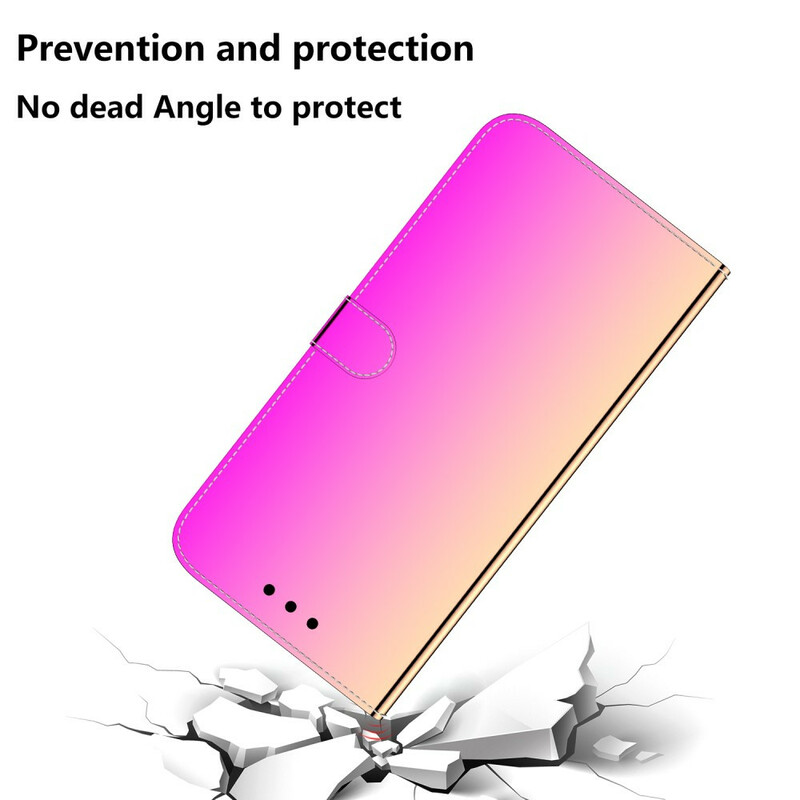 Xiaomi Mi Note 10 Custodia in similpelle Cover MIroir
