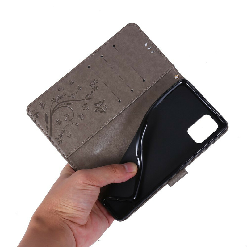 Samsug Galaxy A51 Custodia Farfalle Incantate