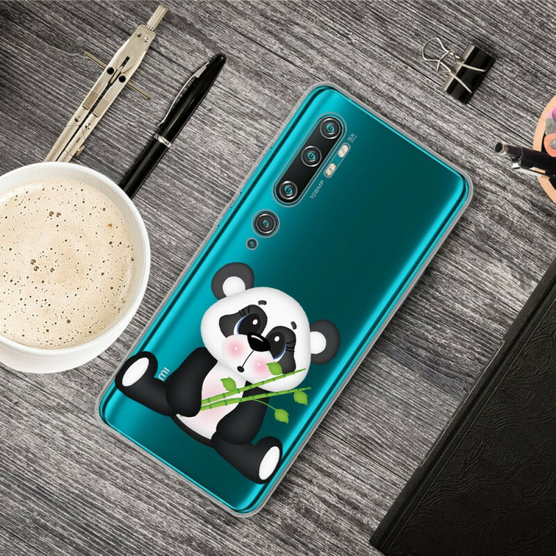 Xiaomi Mi Note 10 Custodia trasparente Sad Panda