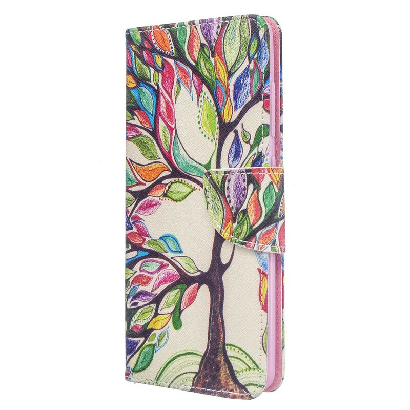 Custodia Samsung Galaxy A51 Albero colorato