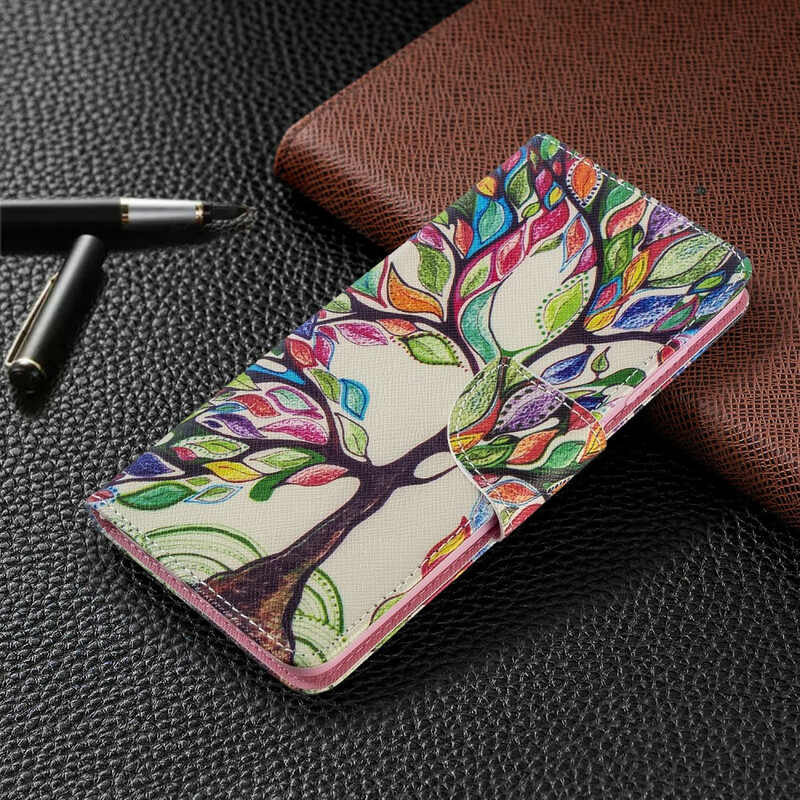 Custodia Samsung Galaxy A51 Albero colorato