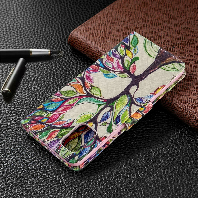 Custodia Samsung Galaxy A51 Albero colorato