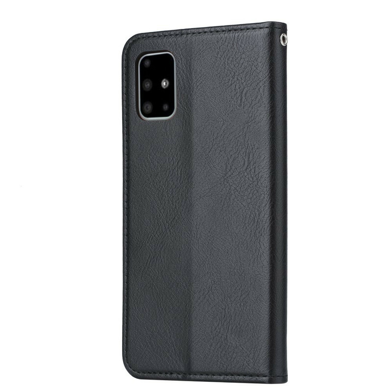 Custodia Flip Cover Samsung Galaxy A51 in similpelle