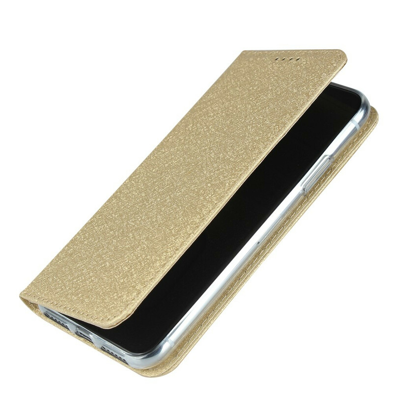 Flip Cover iPhone 11 Style in pelle morbida con cinturino