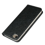 Flip Cover iPhone 8 / 7 Style in pelle morbida con cinturino