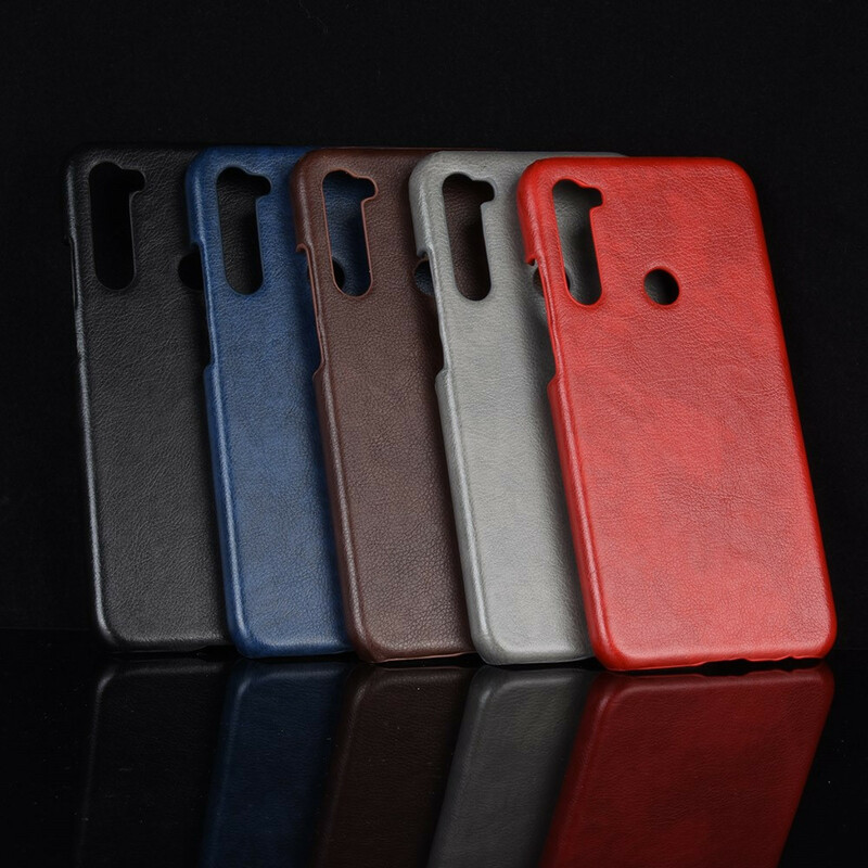 Xiaomi Redmi Note 8T Custodia in pelle effetto litchi