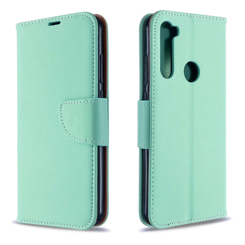 Xiaomi Redmi Note 8T Custodia Litchi Flap Obliquo