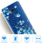 Custodia Xiaomi Redmi 8A Blue Flowers