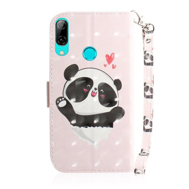 Huawei P Smart 2019 Panda Love Strap Custodia