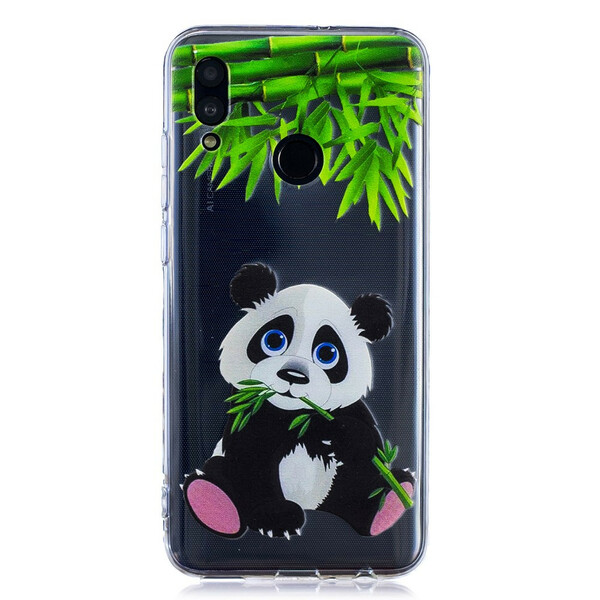 Huawei P Smart 2019 Custodia trasparente Panda Eat