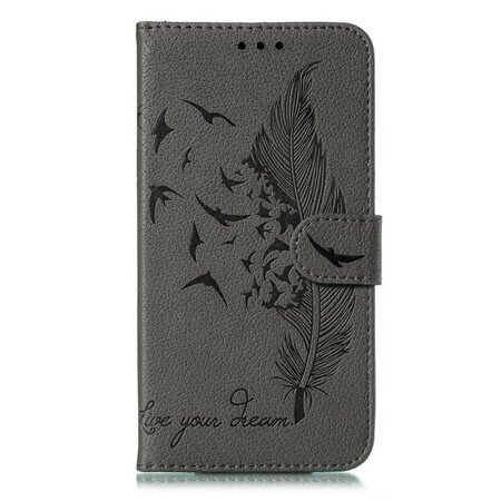 Samsung Galaxy A20e Custodia in similpelle Vivi il tuo sogno