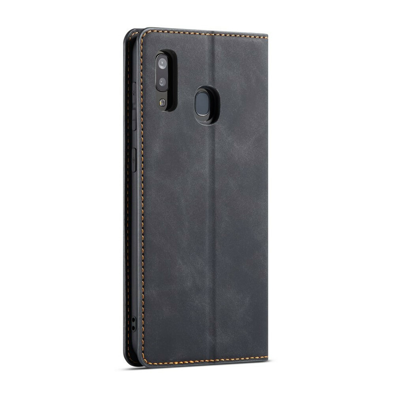 Flip Cover Samsung Galaxy A20e Effetto Pelle FORWENW Flip Cover Samsung Galaxy A20e Effetto Pelle FORWENW