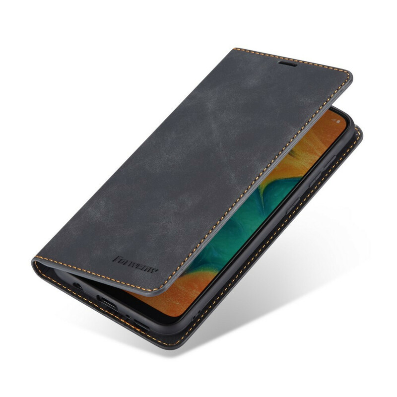 Flip Cover Samsung Galaxy A20e Effetto Pelle FORWENW Flip Cover Samsung Galaxy A20e Effetto Pelle FORWENW