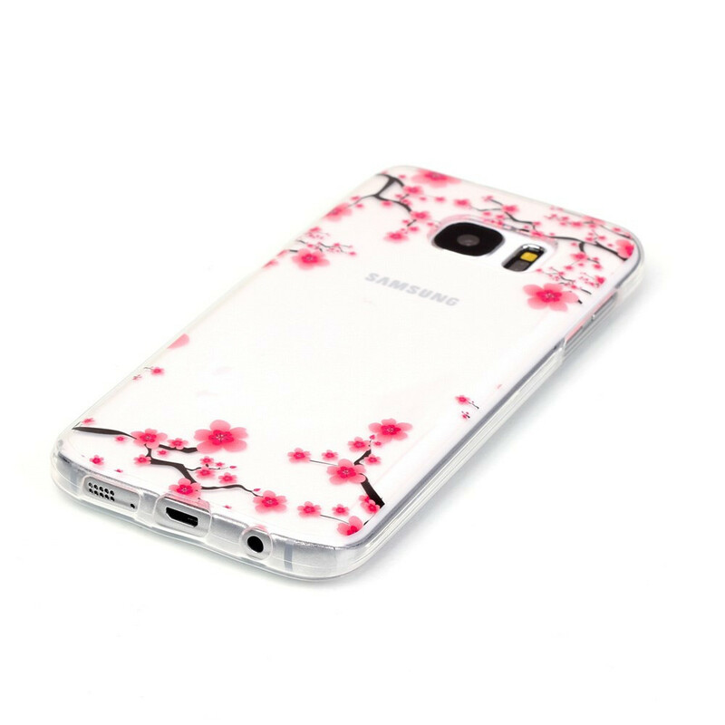 Samsung Galaxy S7 Custodia Rami di fiori