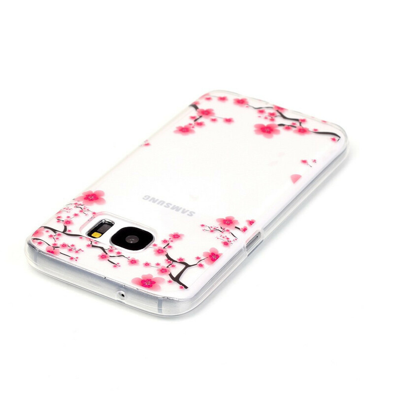 Samsung Galaxy S7 Custodia Rami di fiori