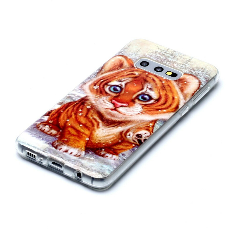 Custodia per Samsung Galaxy S10e Tiger Baby
