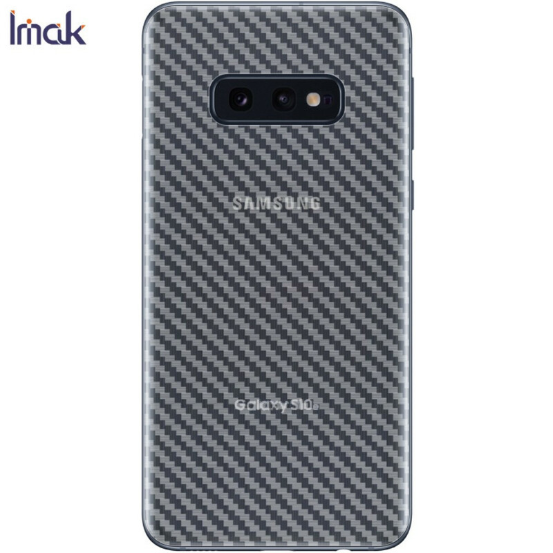 Pellicola protettiva posteriore per Samsung Galaxy S10e Carbon Style IMAK