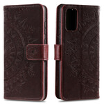Samsung Galaxy S20 Custodia Mandala Sun Samsung Galaxy S20 Custodia Mandala Sun