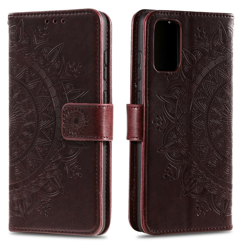 Samsung Galaxy S20 Custodia Mandala Sun Samsung Galaxy S20 Custodia Mandala Sun