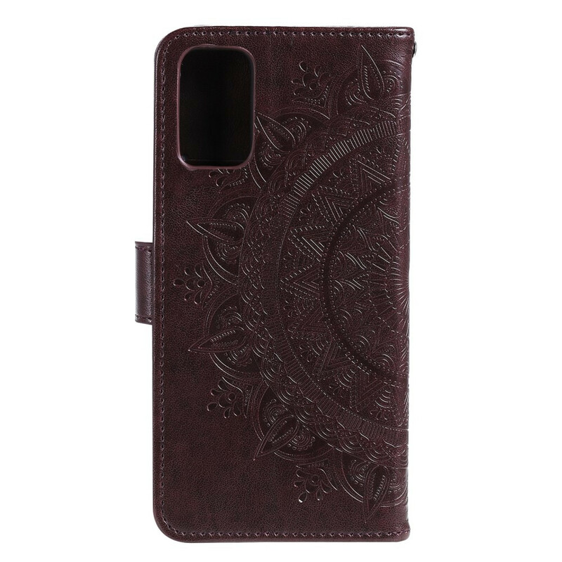Samsung Galaxy S20 Custodia Mandala Sun Samsung Galaxy S20 Custodia Mandala Sun