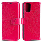 Samsung Galaxy S20 Custodia Mandala Sun
