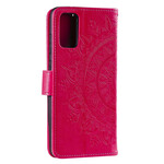 Samsung Galaxy S20 Custodia Mandala Sun