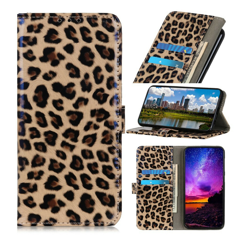 Custodia Samsung Galaxy A71 Leopard