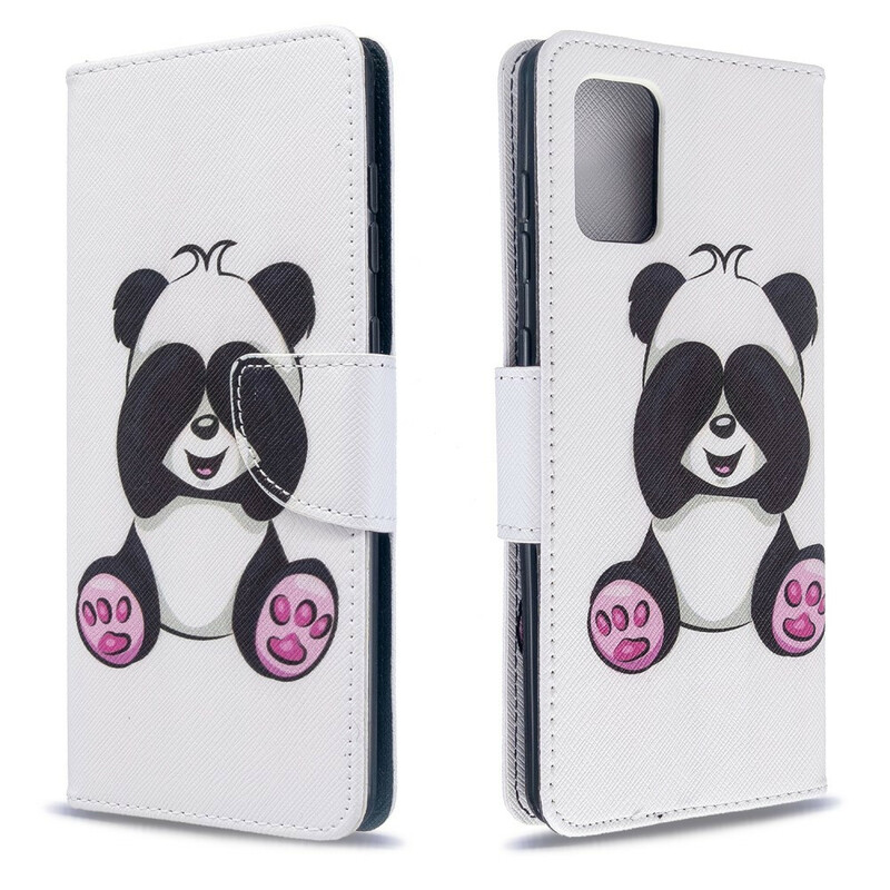 Custodia Samsung Galaxy A71 Panda Fun