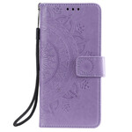 Samsung Galaxy A71 Custodia Mandala Sun Samsung Galaxy A71 Custodia Mandala Sun