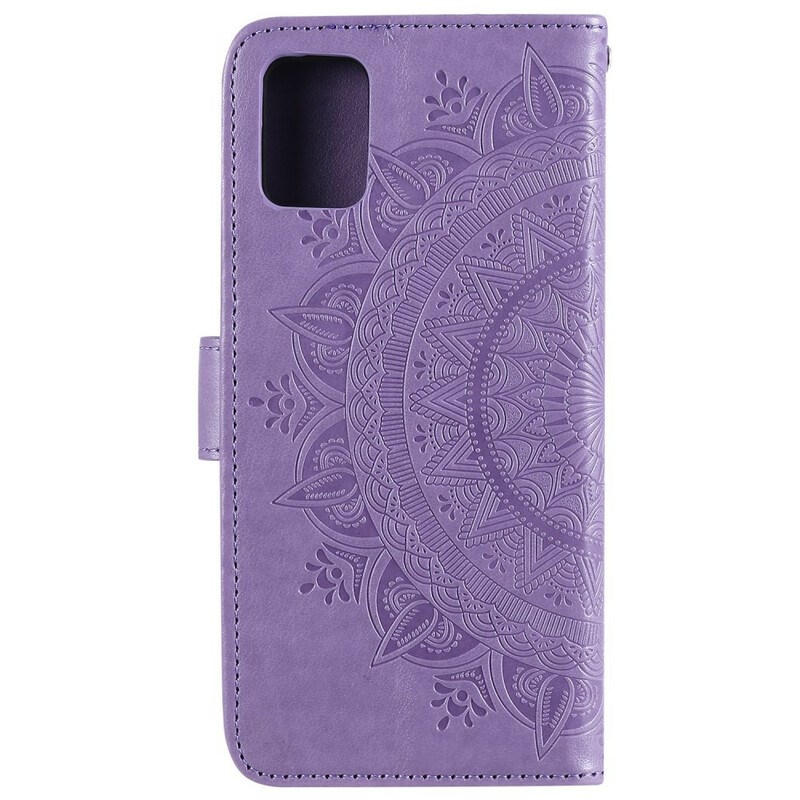 Samsung Galaxy A71 Custodia Mandala Sun Samsung Galaxy A71 Custodia Mandala Sun