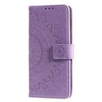 Samsung Galaxy A71 Custodia Mandala Sun Samsung Galaxy A71 Custodia Mandala Sun