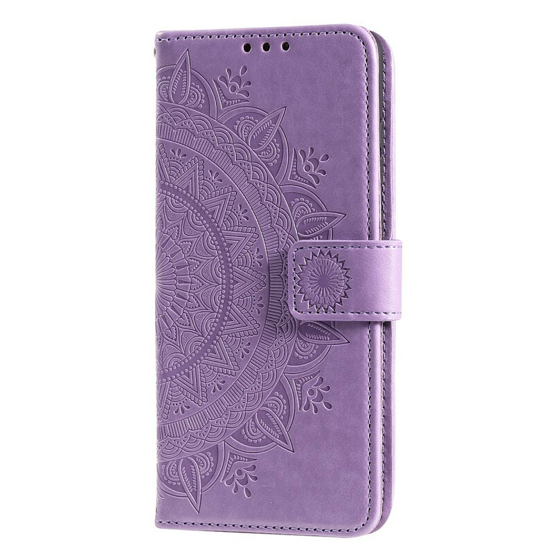 Samsung Galaxy A71 Custodia Mandala Sun Samsung Galaxy A71 Custodia Mandala Sun