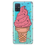 Custodia per Samsung Galaxy A71 Ice Cream