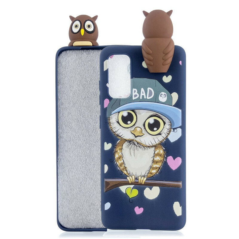 Samsung Galaxy A71 Custodia 3D Bad Owl