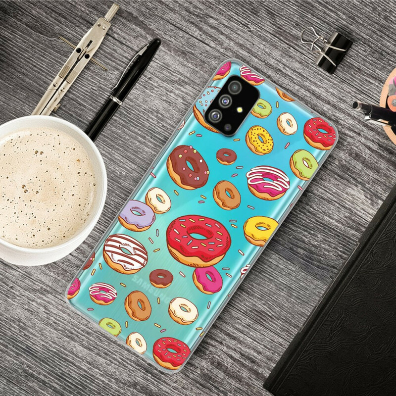 Custodia per Samsung Galaxy S20 Love Donuts