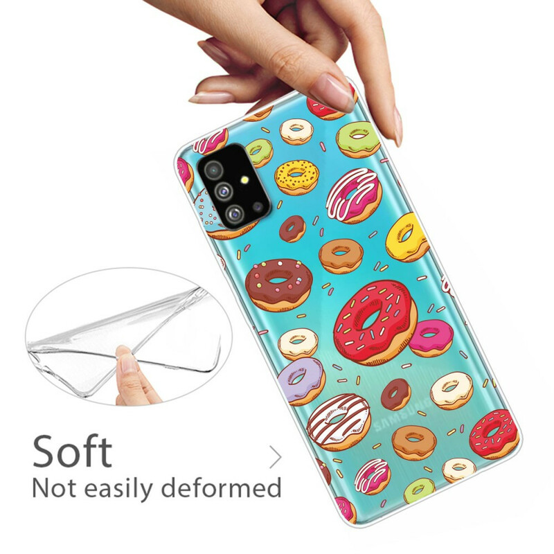 Samsung Galaxy S20 Plus Custodia Love Donuts