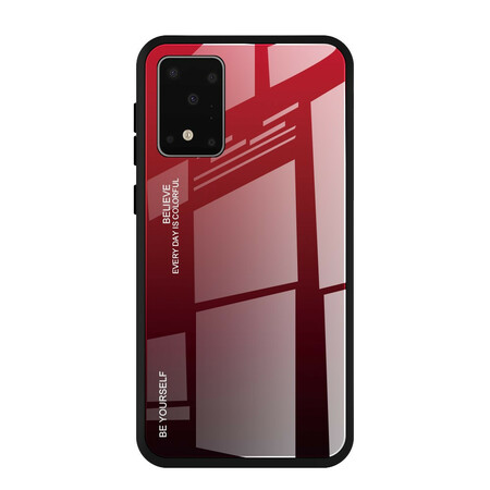 Samsung Galaxy S20 Custodia in vetro temperato Sii te stesso