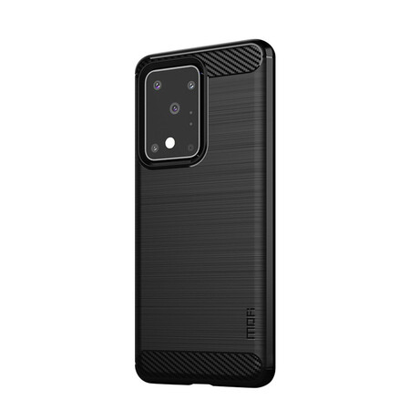 Samsung Galaxy S20 Ultra spazzolato in fibra di carbonio Custodia MOFI