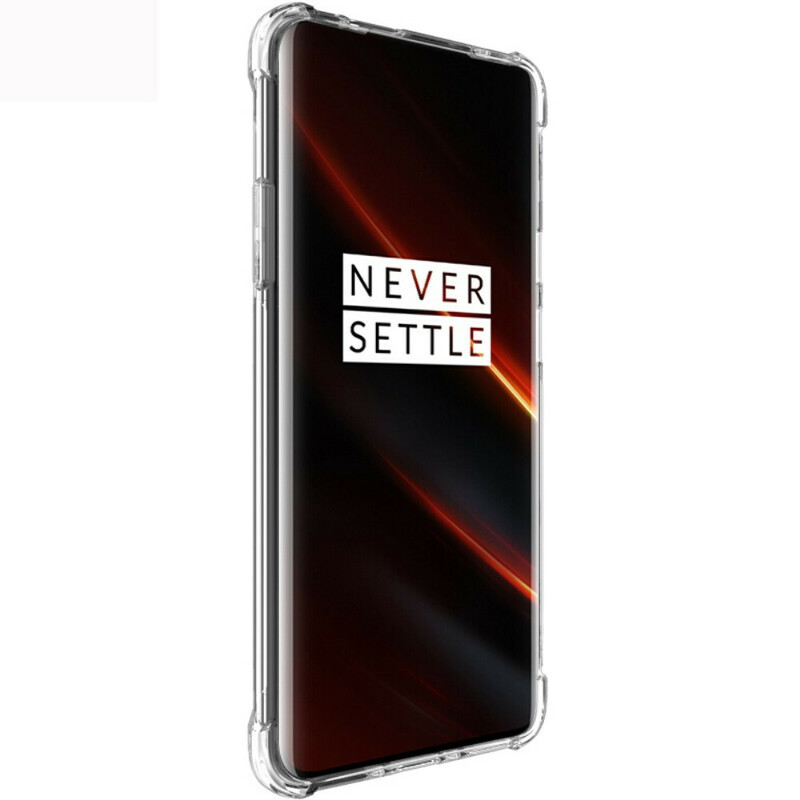 OnePlus 7T Pro Custodia in silicone flessibile con pellicola per schermo IMAK