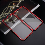 Custodia OnePlus 7T Pro in metallo e vetro temperato
