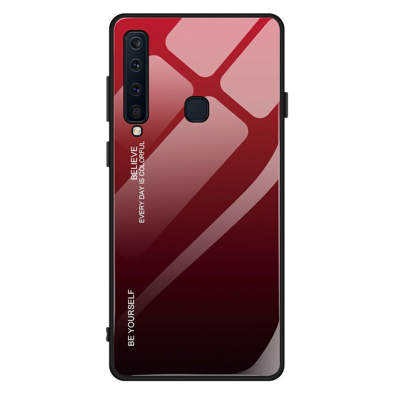 Samsung Galaxy A9 Custodia in vetro temperato Sii te stesso Samsung Galaxy A9 Custodia in vetro temperato Sii te stesso